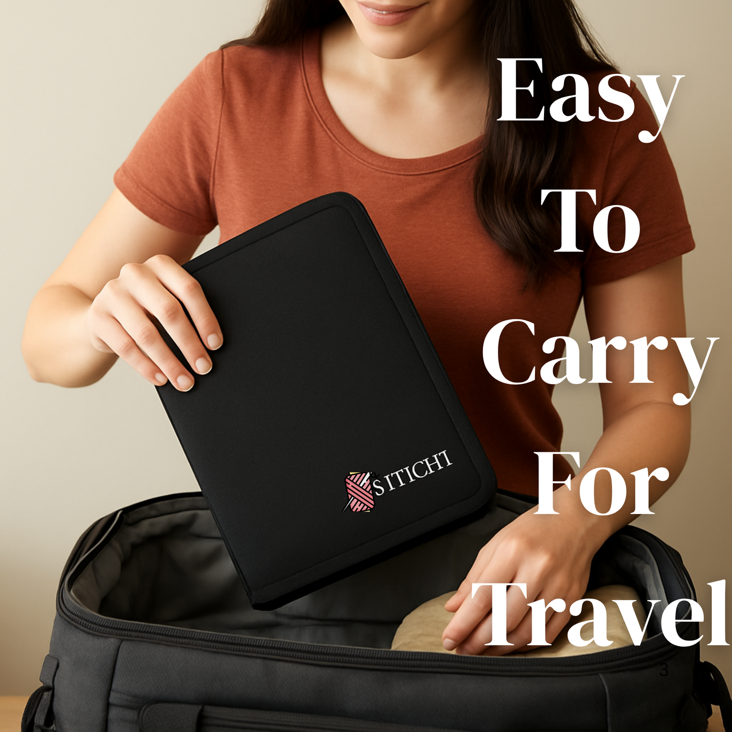 All-in-One Solution – Complete sewing kit with threads, needles, scissors, measuring tape, buttons & more.